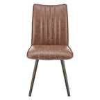Reino PU Dining Side Chairs, Set Of 2