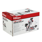 Hyper Tough 9 Amp 7-1/4 inch Corded Compound Miter Saw with Laser Guide, New Condition