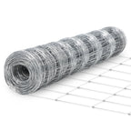 4 ft x 328 ft Farm Fence, High Strength Galvanized Cattle Fence, Heavy Zinc Coating Wire Fence for Hog, Deer, Goat, Sheep, All Weather Resistance