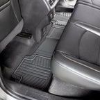 Armor All All-Season Full Coverage Floor Mats for Cars, Trucks, and SUVs, Black, 3-Piece