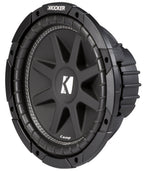 Kicker 43C104 10-Inch 300 Watts Max Power Single 4 Ohm Car Subwoofer
