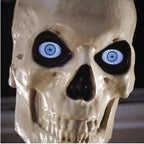 Home Accents 12 ft Giant-Sized Skeleton With LifeEyes - NO250058