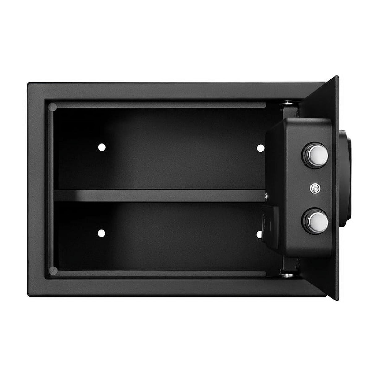 Pen + Gear Safes Model 44E20 with Electronic Lock, Backup Key, 1 Shelf, Black