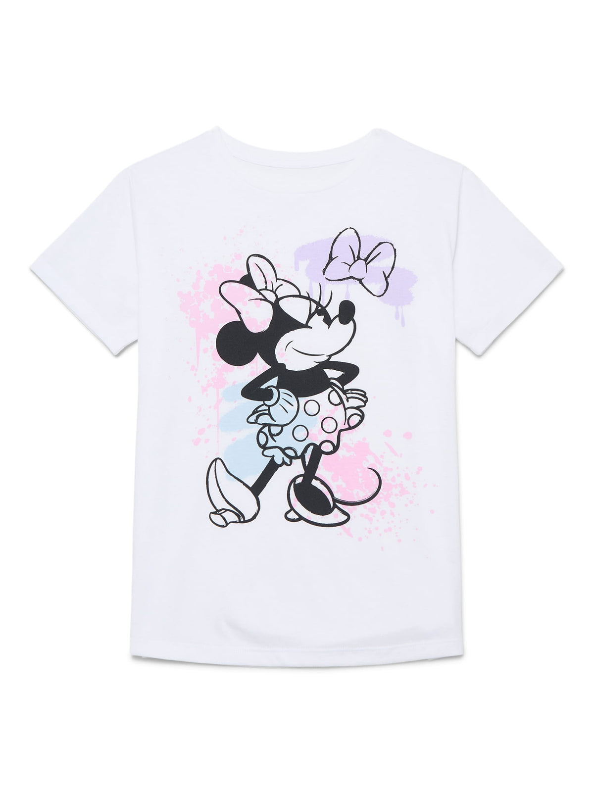 Hello Kitty Animal Print Girls Short Sleeve Graphic T-Shirt, Sizes 4-16