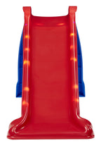 Little Tikes Light up First Slide Indoor Outdoor Playground Slide, Folding Easy Storage, Red, Blue, Kids Toddlers Boys Girls, 18 Months to 6 Years