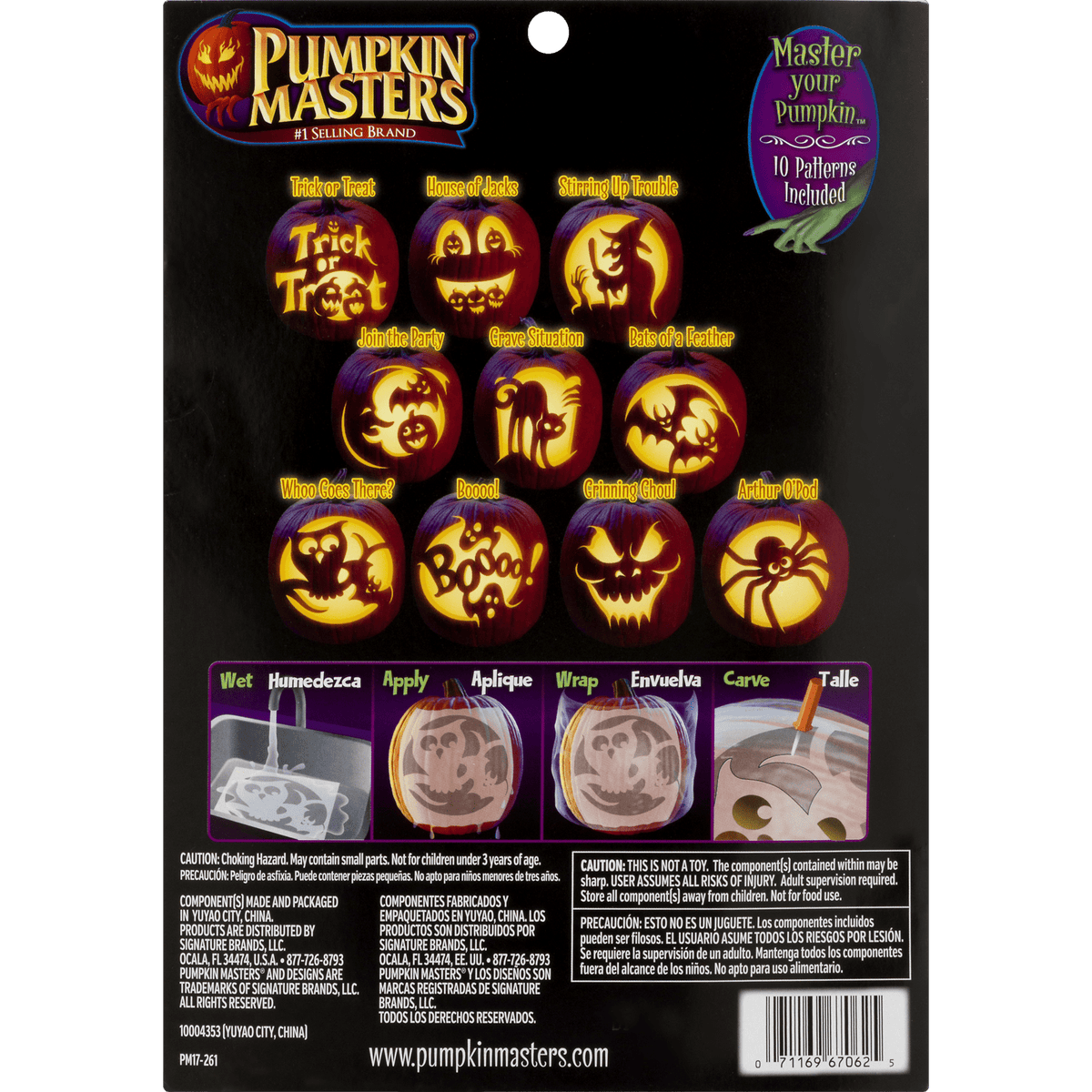 Pumpkin Masters Pumpkin Carving Kit 15 Pieces 1 ea