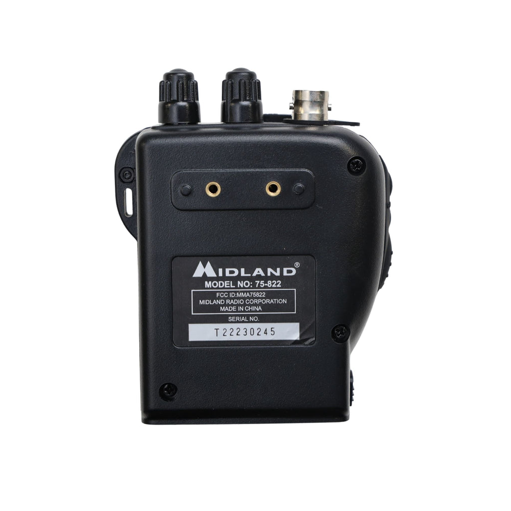 Midland 75-822 AM/FM Handheld CB Radio, 2-in-1 Portable & Mobile, 40 Channels, NOAA Weather Alert