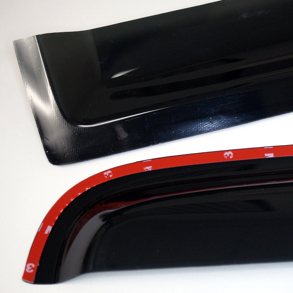 TuningPros WV2M-108 Outside Mount 2.0mm Window Visor Deflector 2 Pcs Set For 2008-2016 Dodge Challenger