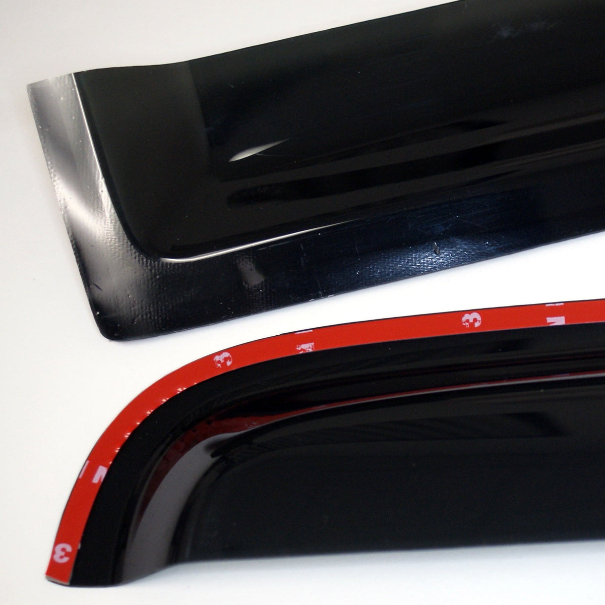 TuningPros WV2M-108 Outside Mount 2.0mm Window Visor Deflector 2 Pcs Set For 2008-2016 Dodge Challenger