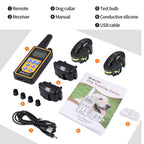 BEBANG 2600FT Dog Training Collars for 2 Dogs, Dog Shock Collar with Remote, 3 Modes Beep Vibration Shock, Waterproof, LED Light for Training Small
