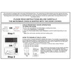 GE 1.1 Cu Ft 950W Stainless Steel Countertop Microwave Oven - GCST11N1WSS