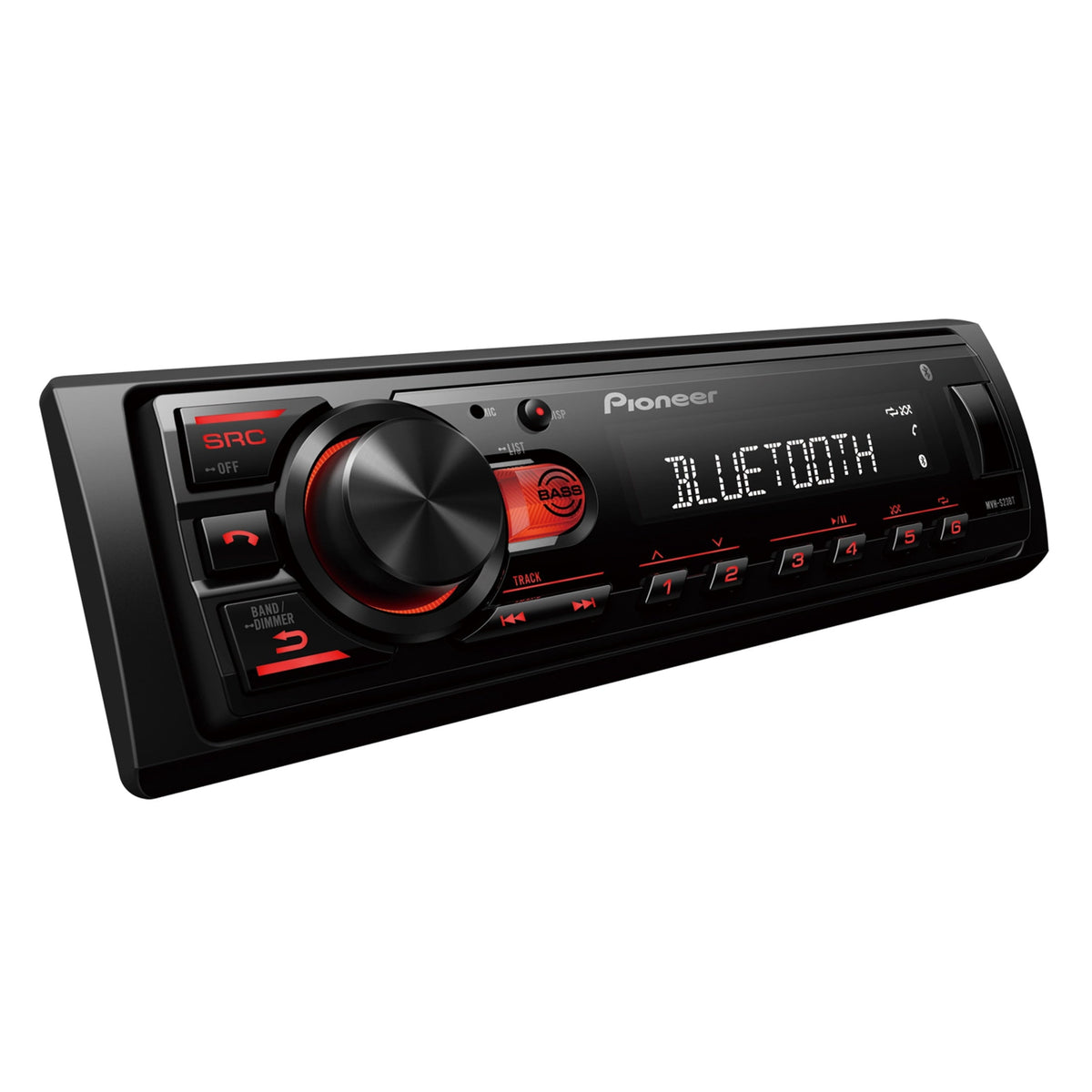 Pioneer MVH-S23BT Single DIN Bluetooth Digital Media Receiver