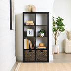 Better Homes & Gardens 8 Cube Storage Organizer, Solid Black