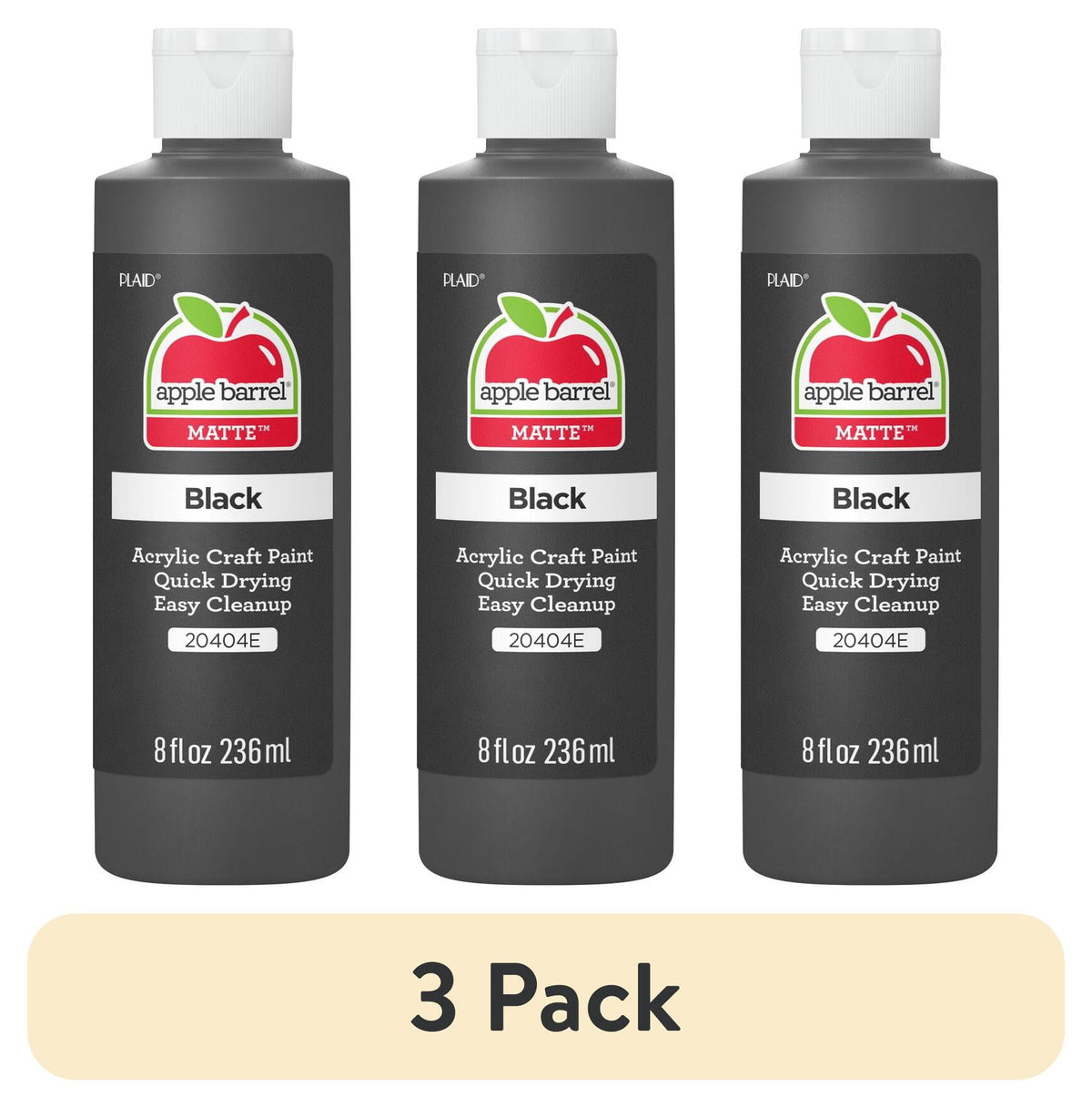 Apple Barrel Acrylic Craft Paint, Matte Finish, 8 fl oz