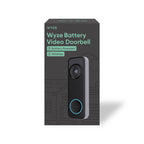 Wyze Video Doorbell Camera Wireless 1536x1536 HD Plus - 1 Month Cam Plus