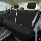 Genuine Dickies Quincy Pro-Grade Rear Bench Seat Cover for Cars, SUVs, and Crossovers, Black