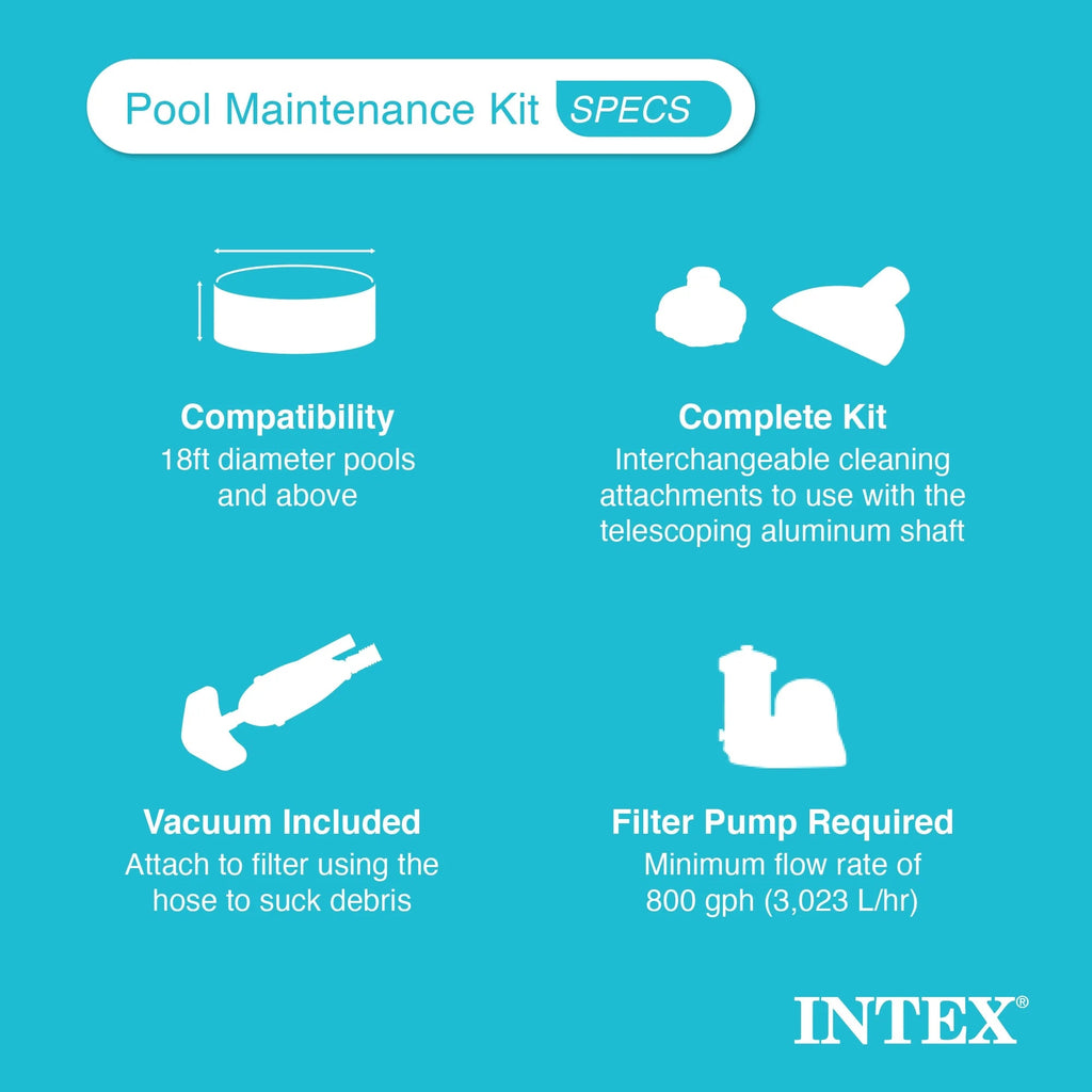 INTEX Ultra XTR Above Ground Pool 24ft x 12ft x 52in With 2 Floating Recliners And Mega Chill II Cooler