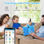 Kids Tablet 7 inch 32GB WiFi Android 13 Tablet For Kids| Bluetooth | Parental Control | Pre-Installed Learning Tablet Apps for Toddlers Children