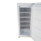 Frigidaire 10 Cu. ft. Garage Ready Upright Freezer, Recessed Handle, Adjustable Temperature Control, Flush Back Design, Efficient Cooling, White