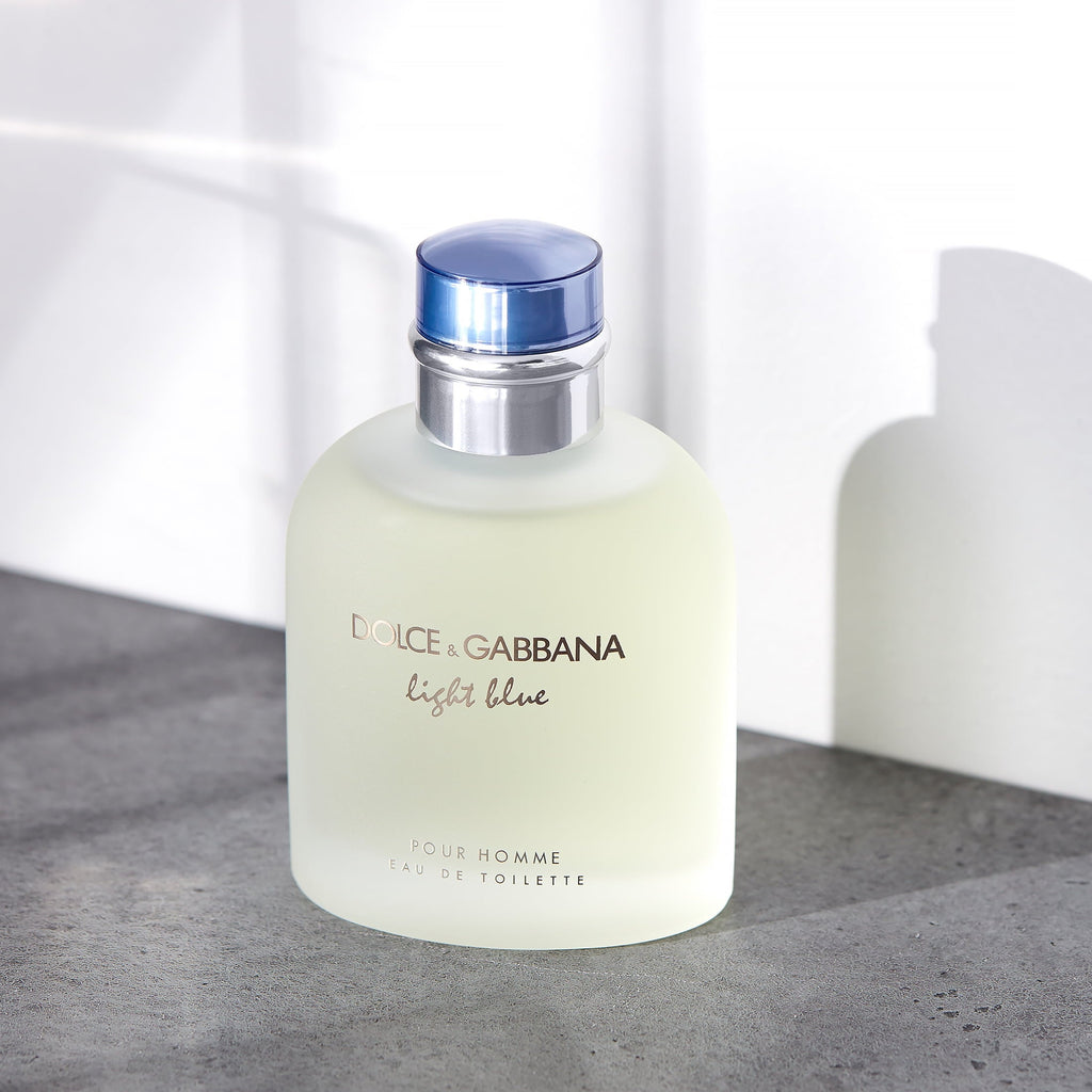 Dolce & Gabbana Light Blue Eau De Toilette Cologne for Men, 4.2 oz