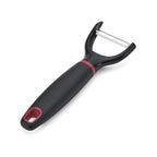 Stainless Steel Y Peeler With Black Plastic Handles
