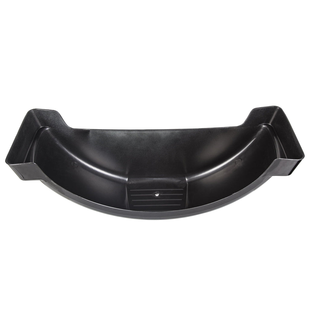 Kojem 2Pcs 13" Single-Axle Trailer Fenders W/Steps Skirt Boat Black