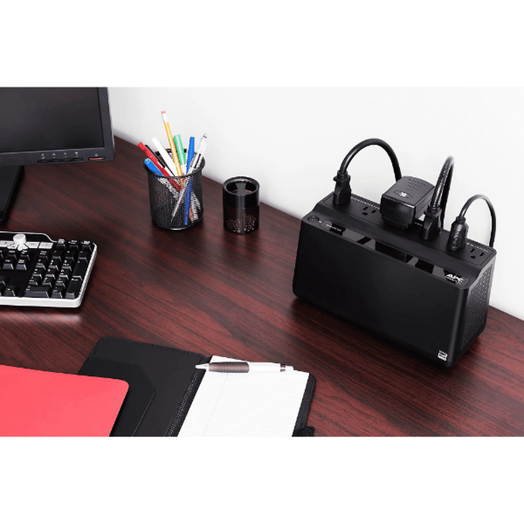 APC UPS 450VA Battery Backup Surge Protector, BN450M Backup Battery Power Supply, 6 Outlets
