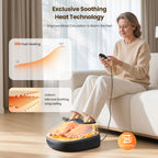 Pureheal Foot Massager with Heat,Shiatsu Foot Massager Machine for Plantar Fasciitis, FSA HSA Eligible, Gifts for Women Mom