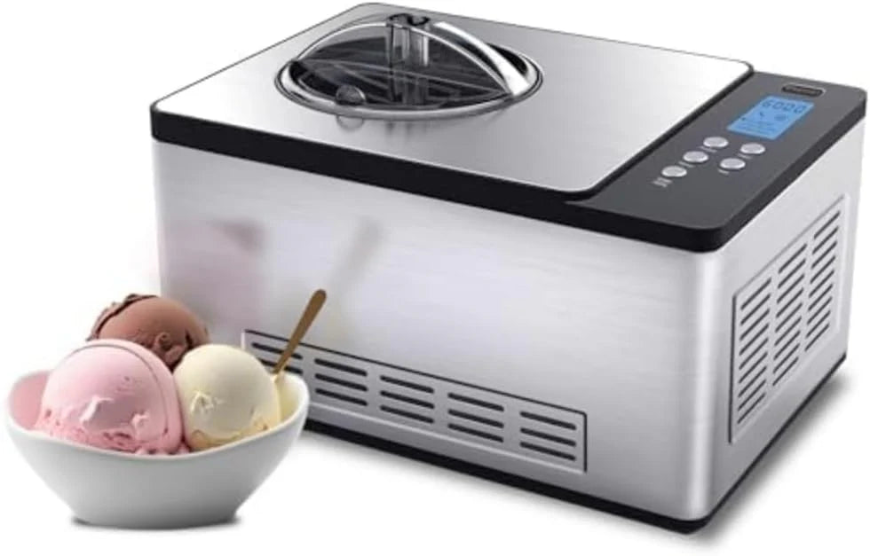 Whynter Rolled Ice Cream Maker With Compressor, 0.5-Quart Stainless Steel - ICR-300SS