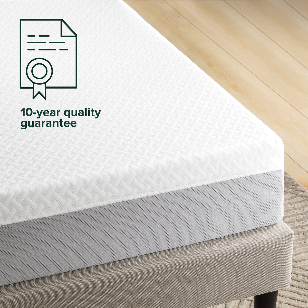 Zinus Cooling Airflow 8" Hybrid Mattress in a Box, Adult, Twin