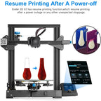 Creality Ender 3 V2 FDM 3D Printer, 220x220x250mm Build Size - Ender 3 V2