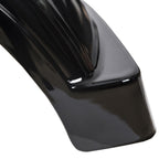 Kojem 2Pcs 13" Single-Axle Trailer Fenders W/Steps Skirt Boat Black
