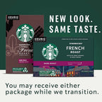 Starbucks French Roast Dark Roast Arabica K-Cup Coffee Pods, 96 Count